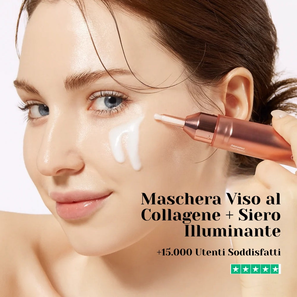 Maschera Viso al Collagene + Siero Illuminante