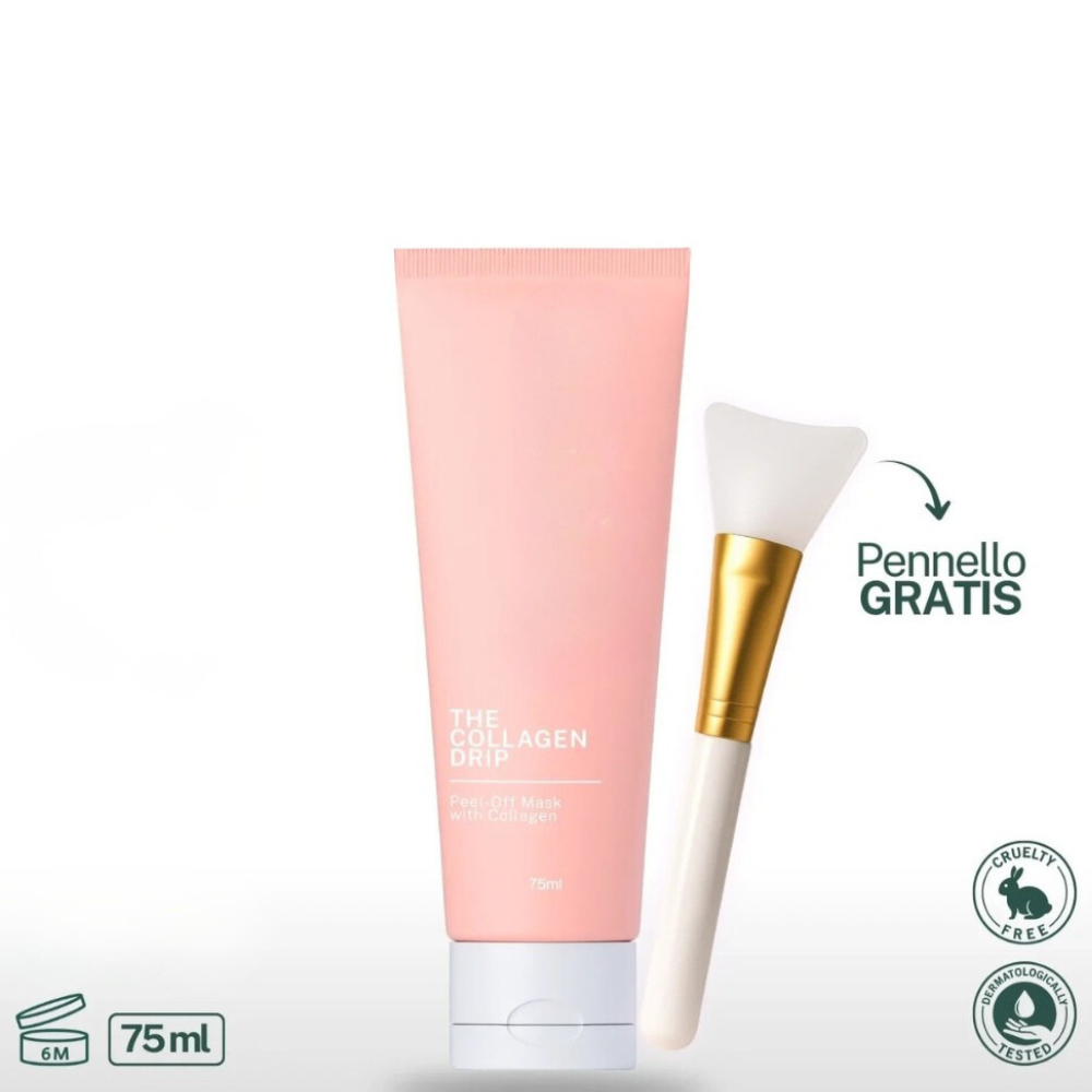 Maschera al Bio-Collagene con Acido Ialuronico